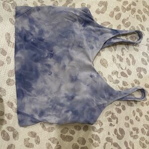 Lululemon Blue Tie-Dye Align Tank Top